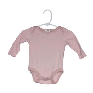 TRÉS BEAU ET BELLE 3-6‎ M PINK BABY GIRL ONSIE LONG SLEEVED